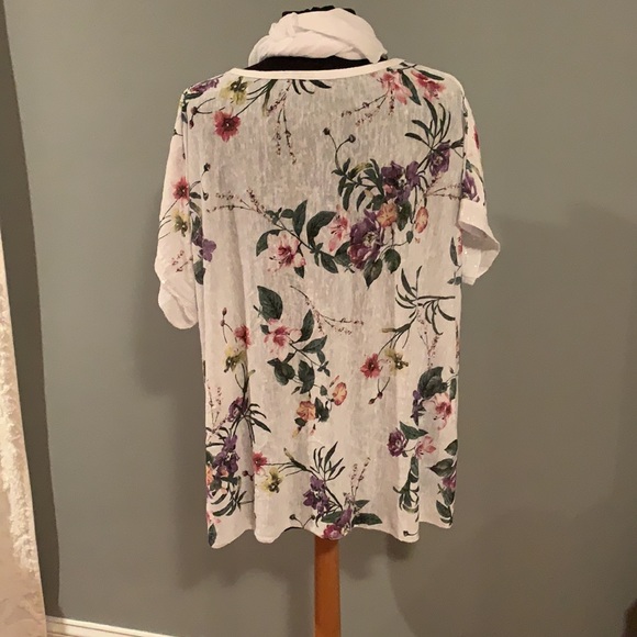 NWT Cotton/Linen Blouse - Picture 4 of 11
